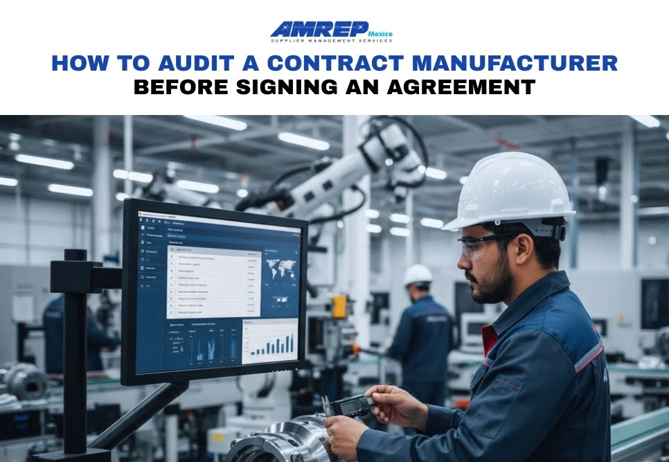  This image is about How to Audit a Contract Manufacturer Before Agreement