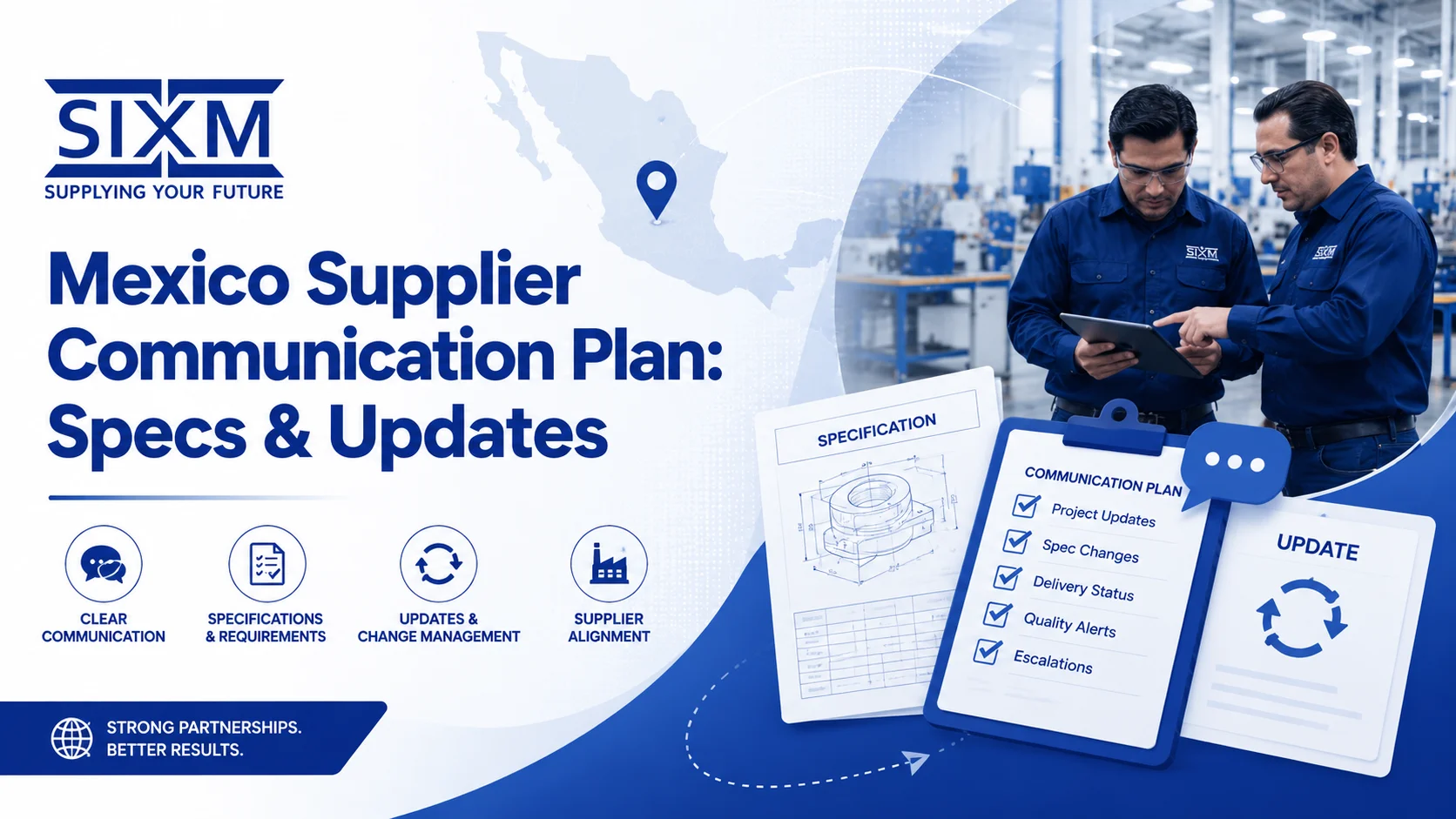 Mexico Supplier Communication Plan: Bilingual Specs, Change Control, and Weekly Production Updates