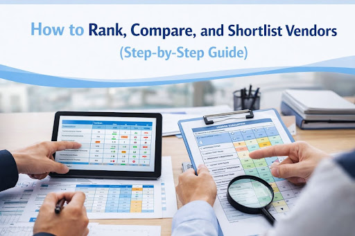 How to Rank, Compare, and Shortlist Vendors